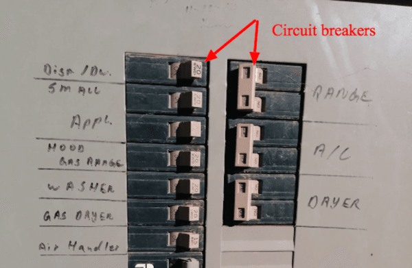 Example of a circuit breaker